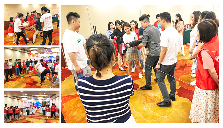 愛(ài)瑪特“凈水歡樂(lè)購(gòu)第十一季 618提前約惠”促銷(xiāo)啟動(dòng)會(huì)團(tuán)隊(duì)拓展